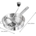 thumbnail image 2 of Large Potato Ricer, Ricer For Mashed Potatoes, Duty Stainless Steel Potato Masher And Ricer Kitchen Tool, Press And Mash For Perfect Mashed Potatoes T, 2 of 5