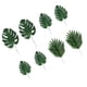 thumbnail image 5 of 48 piezas de decoración de Monstera decorativa para fiesta hawaiana, decoración de Monstera, plantas verdes, hojas, 5 of 6