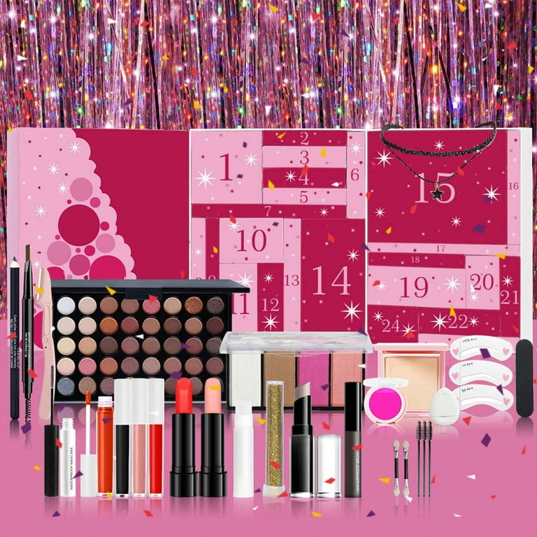 Makeup Advent Calendar Beauty Advent Calendar 2024 Christmas, 24 Day Countdown Calendar Skin Care Makeup Boxes, Xmas Cosmetic Starter Gift Box for Makeup Advent Calendar Beauty Advent Calendar 2024 Christmas, 24 Day Countdown Calendar Skin Care Makeup Boxes, Xmas Cosmetic Starter Gift Box for