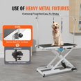 thumbnail image 3 of Table de Toilettage Électrique pour Animaux de Compagnie 50 Bras de Toilettage Robuste pour Grands Chiens Hauteur Réglable Antidérapant Supporte jusqu'à 400LBS, 3 of 6