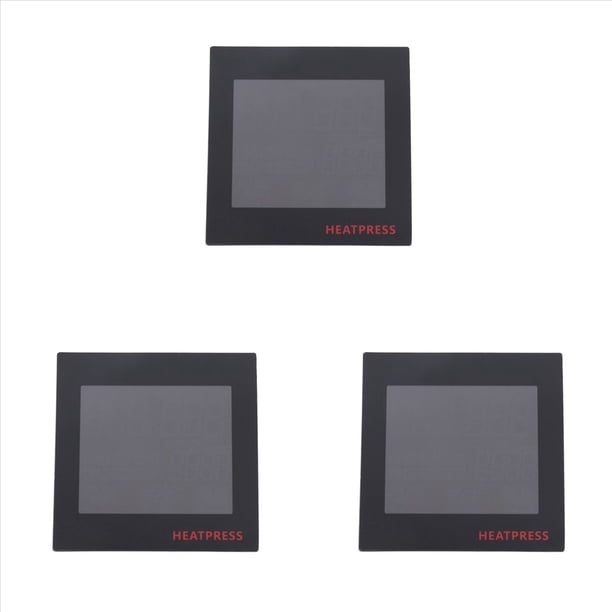 3X Controlador de Temperatura de Estampado en Caliente con Temporizador y Función de Contador, Alarma de Tiempo, Máquina de Prensado en Caliente, Termostato Negro