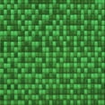 thumbnail image 1 of Ahgly Company Machine Washable Indoor Square Transitional Deep Emerald Green Area Rugs, 6' Square, 1 of 7