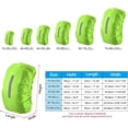 thumbnail image 2 of Waterproof Backpack Rain Cover, Non-Slip Cover with Vertical Reflective Strap Stay Dry for Hiking, Camping, Hunting, 2 of 5