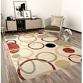 thumbnail image 3 of Large Modern Area Rugs 8x10 Carpet Flooring Rug Floor Cream 5x8 Rugs 5x7, 3 of 7