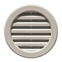 22 in. Round Gable Vent in Sandstone (Overall 22 in. x 22 in. x 1.5 in.)