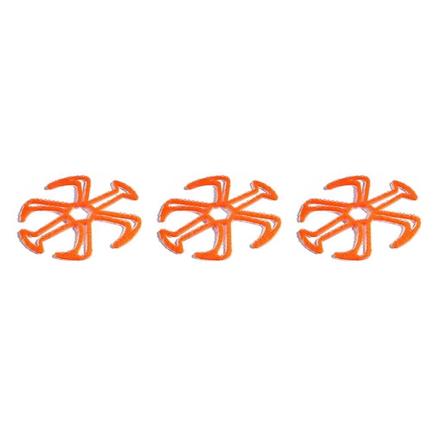 Eigraketly Almohadilla para casco de bicicleta eléctrica Desmontable Reutilizable Transpirable Ciclo de protección Color sólido Montar Reemplazar forro Naranja 3piezas Eigraketly CBP228619