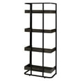 thumbnail image 4 of Ember 4-shelf Bookcase Dark Oak and Sandy Black, 4 of 7