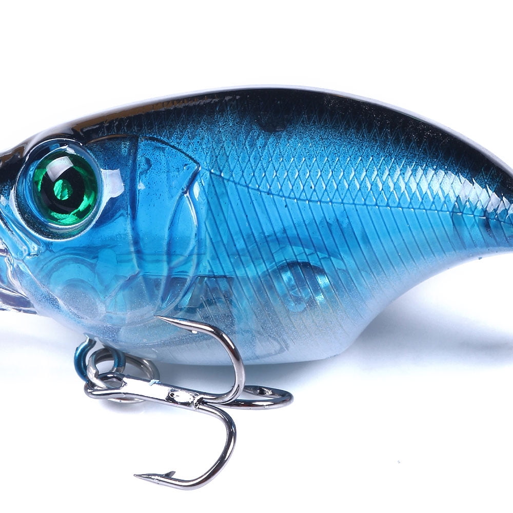 HENGJIA Fishing Lures, 10pcs Crankbaits Fishing Lure Set 7.5cm 11g Plopper Fishing Lure Bass Shallow Deep Dving Fishing Hard Baits for Bass Trout Freshwater and Saltwater