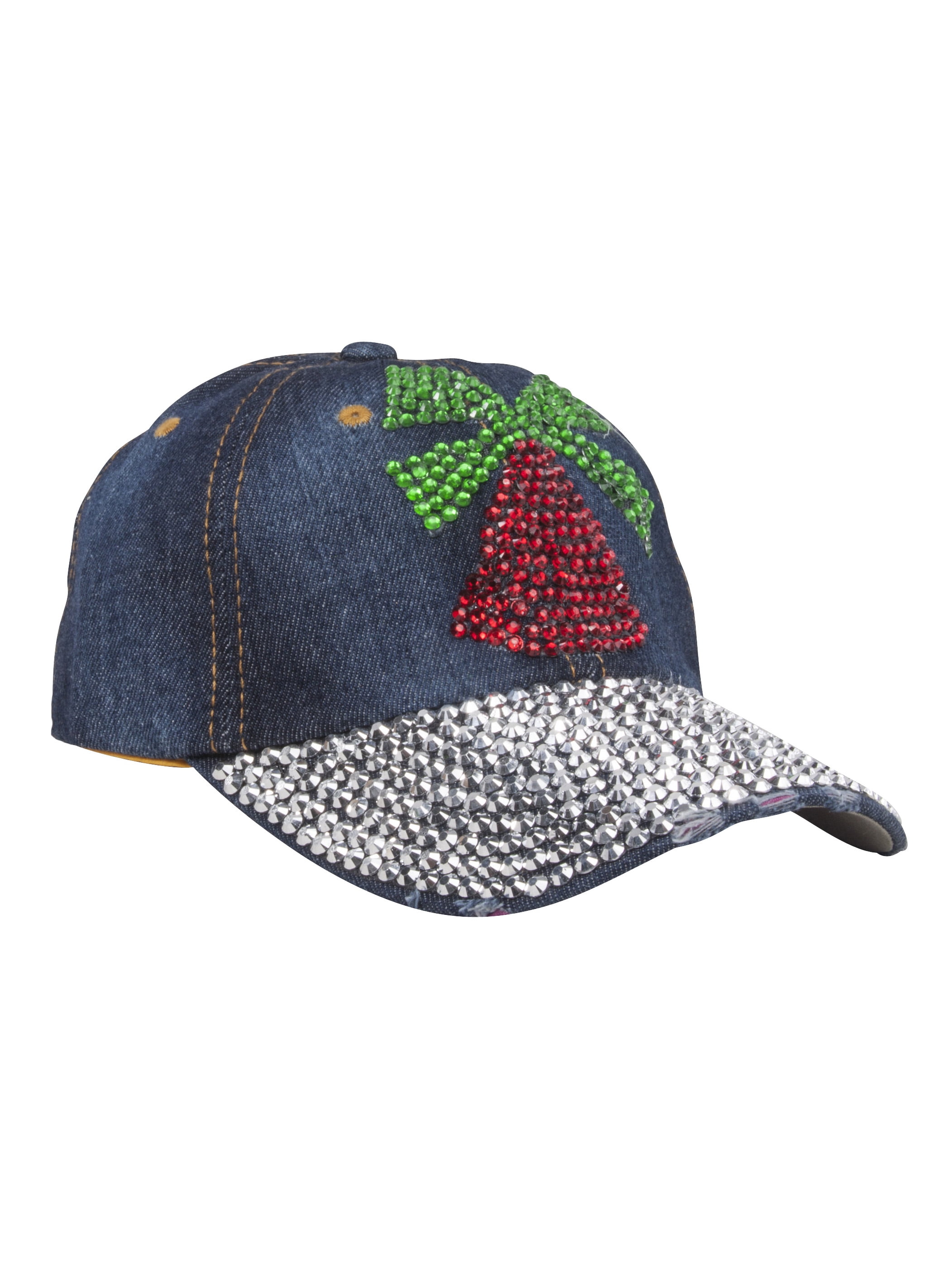 DALIX Naughty or Nice - Naughty Christmas Hat Womens Embroidered 