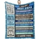 thumbnail image 1 of LHSHID Grandpa from Granddaughter Birthday Gifts for Grandpa Who Wants Nothing to My Grandpa Soft Throw Vivid Color Blanket Christmas Bday Present for Father from Grandson 40x50in, 1 of 6