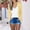 Yellow, variant on Delayuji Womens Lightweight Cardigans Long Sleeve Open Front Casual Cardigan Tops Spring Fall