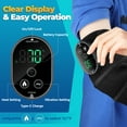 thumbnail image 6 of Heated Knee Massager, Vibration Knee Heating Pad, Cordless Shoulder Heating Pads Elbow Brace 3 in 1 with 6 Heat Level 3 Vibration for Joint Discomfort Stress Relief, Gift for Men Womem, 2024 Updated, 6 of 10