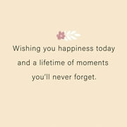 Hallmark Wedding Card (Moments You'll Never Forget)