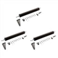 thumbnail image 1 of 3X Cierrapuertas Simple, Amortiguador Hidráulico Neumático Silencioso, Automático de Puertas para el Hogar, Artefacto, Herrajes para Muebles, Marrón, 1 of 3