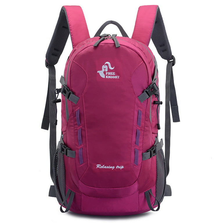 Foldable Backpack 30L,Lightweight Backpacks Waterproof Hiking Backpack  Packable Backpack for Women Men Outdoor Hiking(Red) 