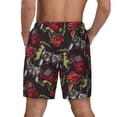 thumbnail image 4 of Goofa Vintage Gaming Printed Men's Swim Trunks Board Shorts Quick Dry Mens Swimming Trunks with Compression Liner,Breathable Fit Hawaii Beach Shorts-Large, 4 of 9