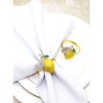 thumbnail image 1 of Decoraciones de mesa, 6 piezas Anillos de servilleta con forma de fresa y fruta Características de vanguardia, 1 of 10