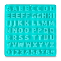 58-Cavity Letters and Numbers Silicone Mold, by Way To Celebrate