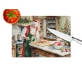 thumbnail image 4 of Cookies with Santa Claus Glass Cutting Board Large 12 in x 15 in, 4 of 5