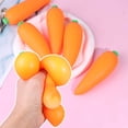 thumbnail image 6 of Clearance!Carrot Pinch Decompression Slow Rising Stress Toys, Vegetable Squeeze Fidget Toys for Stress Relief, 6 of 8