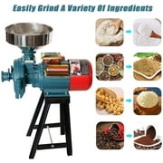 NAIZEA 3000W Electric Grain Mill, Flour Mill Corn Cereals Grinder, Milling Rice Wheat Coffee Maiz Feed