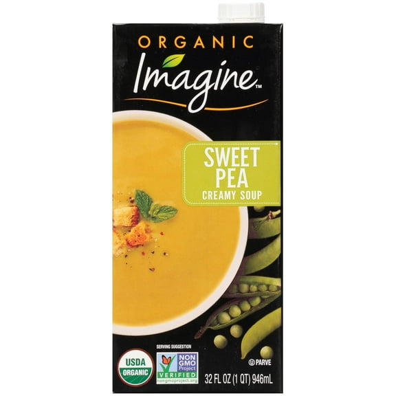 Imagine Creamy Sweet Pea Soup 32 oz (Pack of 6)