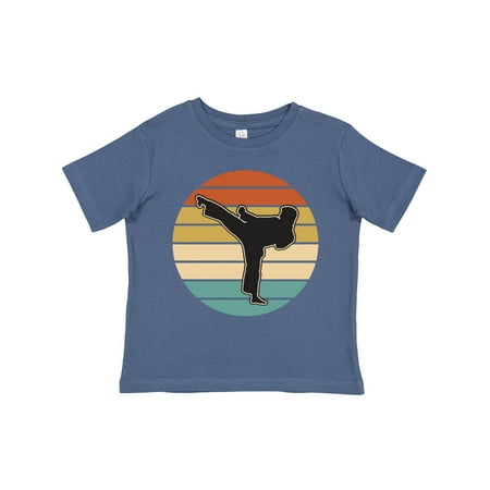 

Inktastic Karate Martial Arts Silhouette Gift Toddler Boy or Toddler Girl T-Shirt