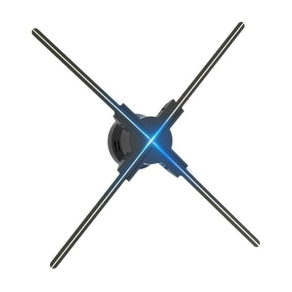 3D Hologram, 56cm 3d Holographic Fan Projector Advertising Machine Wifi Stereo Suspension Virtual Aerial Imaging Splicing Screen Ideal Advertising Tool