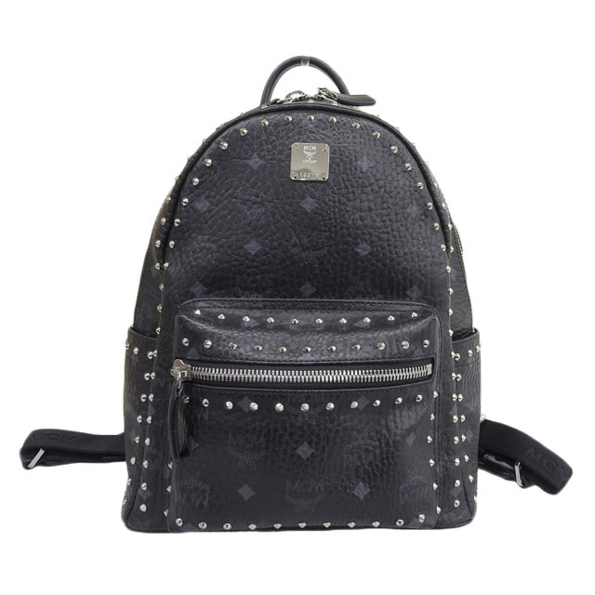 Buy MCM Black Studs Rucksack Backpack Used at Ubuy Bahrain