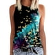 thumbnail image 1 of Gibobby Tank Top for Womens Crewneck Sleeveveless Print Tank Tops Summer Casual Loose Basic Shirts Beach Blouse(Azul oscuro,CH), 1 of 4