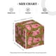 thumbnail image 4 of Balery Cartoon Pigs Porta Pañuelos de Cuero con Estampado – Funda Moderna Cuadrada para Caja de Pañuelos, Dispensador 5x5x5'', 4 of 7