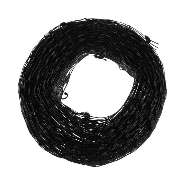 Miangastore Ribbon for Crafts Black Polyester 1 Roll 35.4x1.2in