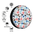 thumbnail image 4 of Susaid Sport Items Print Water Proof Spare Tire Cover Wheel Tire Dust-proof Cover Fit Trailer, RV, SUV and Many Vehicle-17 inch, 4 of 6