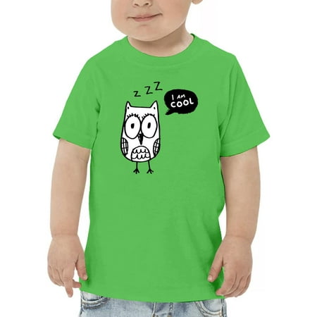 

I Am Cool Doodle Owl T-Shirt Toddler -Image by Shutterstock 4 Toddler