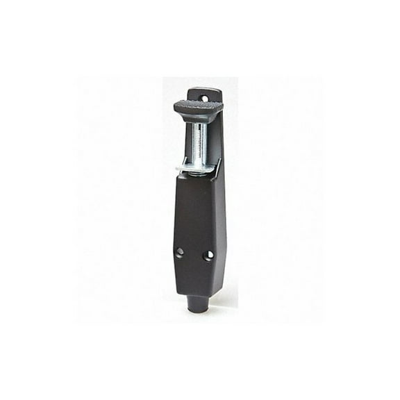 Kaba Ilco Plunger Door Holder, Cast Zinc, Black, 7-3/4"H x 1-5/8"W IL-PDDH-BLK