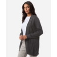 thumbnail image 2 of Devon & Jones DG447W Women's New Classics Open Cardigan Sweater-Graphite-XL, 2 of 6
