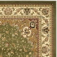 thumbnail image 3 of SAFAVIEH Lyndhurst Gabriella Traditional Bordered Area Rug, Sage/Ivory, 9' x 12', 3 of 5