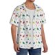 thumbnail image 2 of Fotbe Happy Graduation Camisa Estampada de Manga Corta para Hombre, Casual de Verano, Estilo Playero, Sin Arrugas-X-Large, 2 of 5