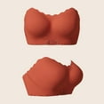 thumbnail image 4 of Sujetador sin aros con hebilla delantera y bordes de encaje para mujer - Sin costuras, ideal para yoga y dormir - Nailon y spandex - Tallas S-XL, 4 of 7