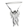 thumbnail image 2 of cóctel de pulpo Martini Medusas Copas de vino Copas de vino Bar Goblet Herramientas Vaso Regalo para fiesta en Boda Transparente SM SunniMix Copa de cóctel, 2 of 8