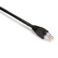 thumbnail image 1 of GigaBase 350 CAT5e Patch Cable - Snagless Boots, Black - 1 ft., 1 of 1