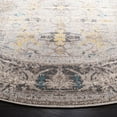 thumbnail image 4 of SAFAVIEH Monaco Elsdon Abstract Area Rug, Grey/Multi, 9' x 9' Round, 4 of 8