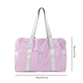 thumbnail image 3 of Bolsa De Ejercicios Bolsa de fitness de nailon, bolsas de gimnasio portátiles plegables para fútbol al aire libre (púrpura) Likrtyny Para Estrenar, 3 of 7
