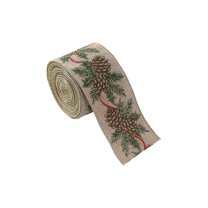FeiFu Christmas Ribbon Decoration Suitable for Wrapping Gifts,Decorating Christmas Trees or Wreaths Boosts Festive Dressing Up (2M Length)​