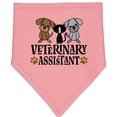 thumbnail image 2 of Inktastic Veterinary Assistant Vet Tech Baby Bandana Bib, 2 of 4