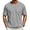 Gray, variant on Mens Shirts V-Neck Short Sleeve Pocket T-Shirts Lightweight Breathable Soft Comfortable Casual Summer Tops Everyday Outdoor Loose Pullover Apparel Activewear Soft Comfort Clothing Top Wine XXL