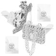 thumbnail image 2 of 2Pcs Metal Rhinestone Car Scent Air Fresheners Vent Clips Luxury Design for Car Interior Ornament, 2 of 8