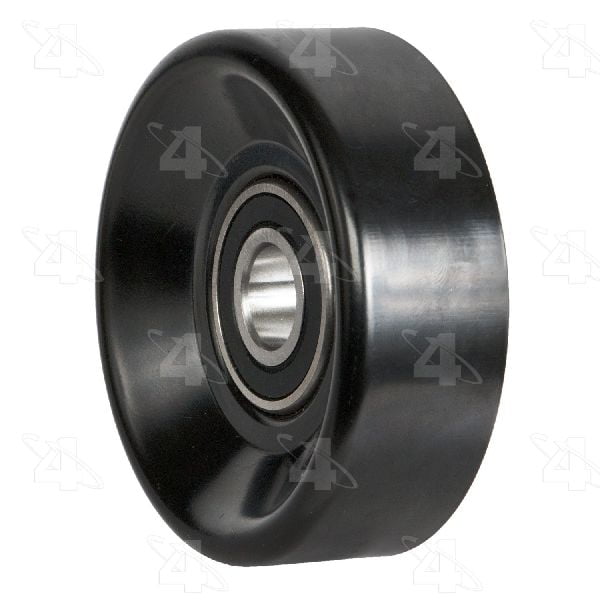 GO-PARTS Replacement for 1997-2001 Jeep Wrangler Accessory Drive Belt Idler  Pulley (SE / Sahara / Sport) 