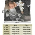 thumbnail image 4 of Ultra Soft Throw Blanket Flannel Dwight Music Yoakam Theme Light Weight Warm Blanket for Living Room/Bedroom 40"X30", 4 of 6
