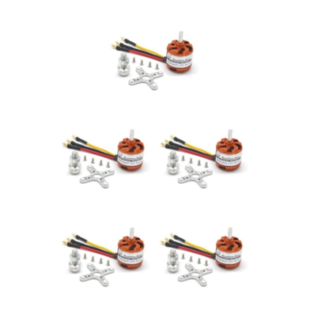 Scienceny Motor sin escobillas 3-5S, eje de 5mm, 3548MM, multicóptero, helicóptero, Outrunner, motores, cuadricóptero, accesorios para , 910KV Type2 NO2